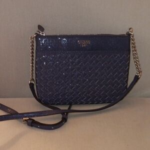 GUESS Vintage Navy Crossbody Bag